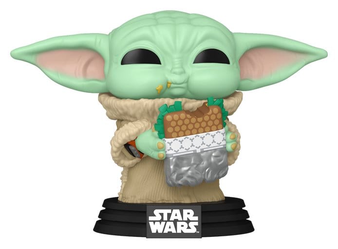 Star Wars: The Mandalorian and Grogu POP! Vinyl Figur Grogu with Sandwich 9 cm Image 1
