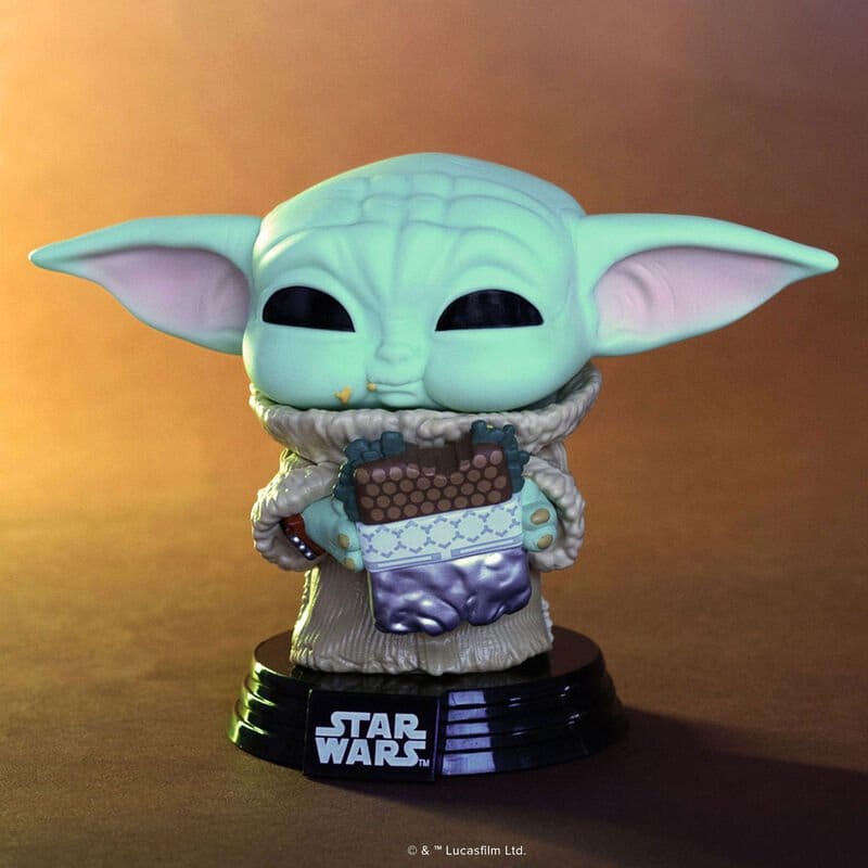 Star Wars: The Mandalorian and Grogu POP! Vinyl Figur Grogu with Sandwich 9 cm Image 2