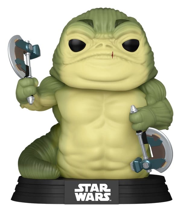 Star Wars: The Mandalorian and Grogu POP! Vinyl Figur Rotta the Hutt (Glow) 9 cm Image 1