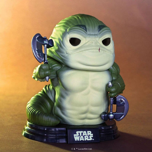Star Wars: The Mandalorian and Grogu POP! Vinyl Figur Rotta the Hutt (Glow) 9 cm Image 2