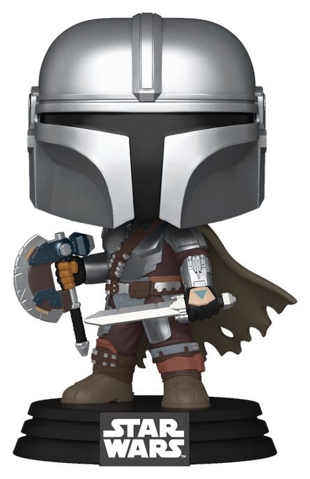 Star Wars: The Mandalorian and Grogu POP! Vinyl Figur The Mandalorian (Dual Wield) 9 cm Image 1