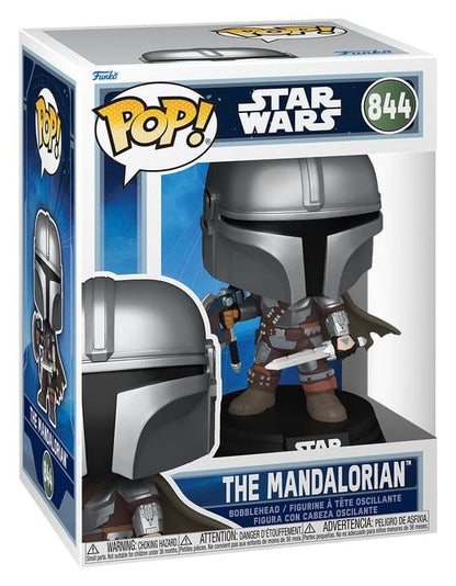 Star Wars: The Mandalorian and Grogu POP! Vinyl Figur The Mandalorian (Dual Wield) 9 cm Image 3