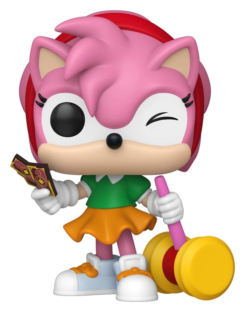 Sonic - The Hedgehog POP! Games Vinyl Figuren Amy Rose with Piko Hammer with Chase 9 cm Sortiment (6) Image 4