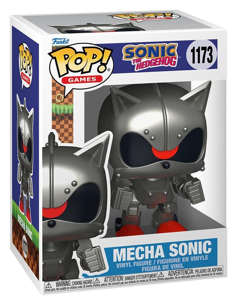 Sonic - The Hedgehog POP! Movies Vinyl Figuren Mecha Sonic 9 cm Image 2
