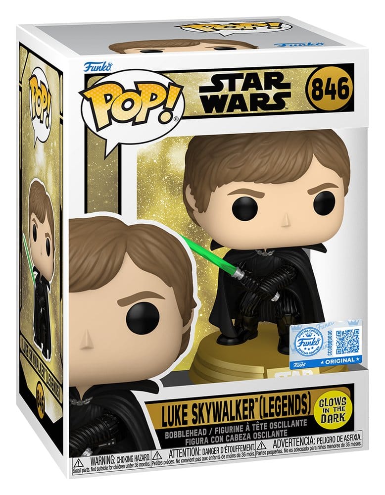 Star Wars Legends POP! Vinyl Figur Luke(GW) 9 cm Image 2