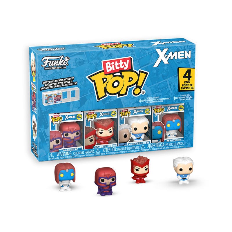 X-Men Bitty POP! Vinyl Figuren 4er-Pack Magneto 2,5 cm Image 1