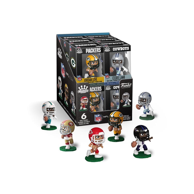 NFL Mystery Minis Minifiguren PDQ 5 cm Display (12) Image