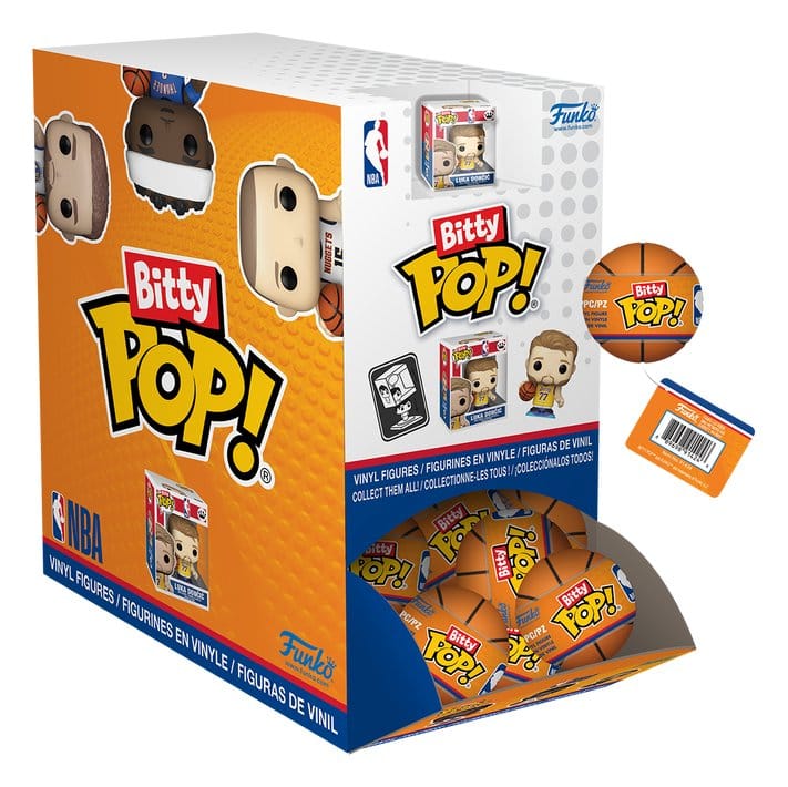NBA Mystery Bitty POP! Vinyl Figuren Blind Box Display (24) 2 cm Image