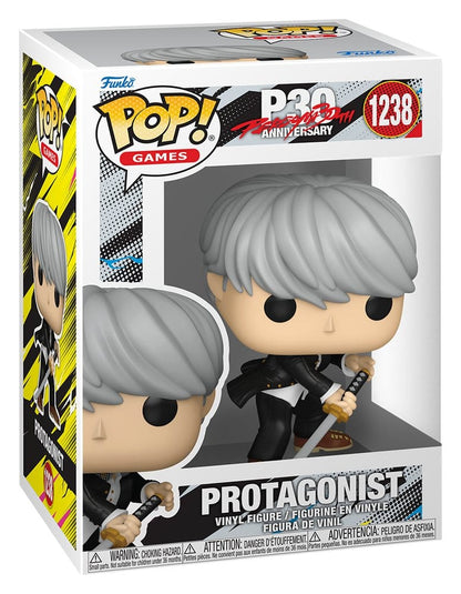 Persona 4 POP! Games Vinyl Figur Protagonist (Yu) 9 cm Image 2