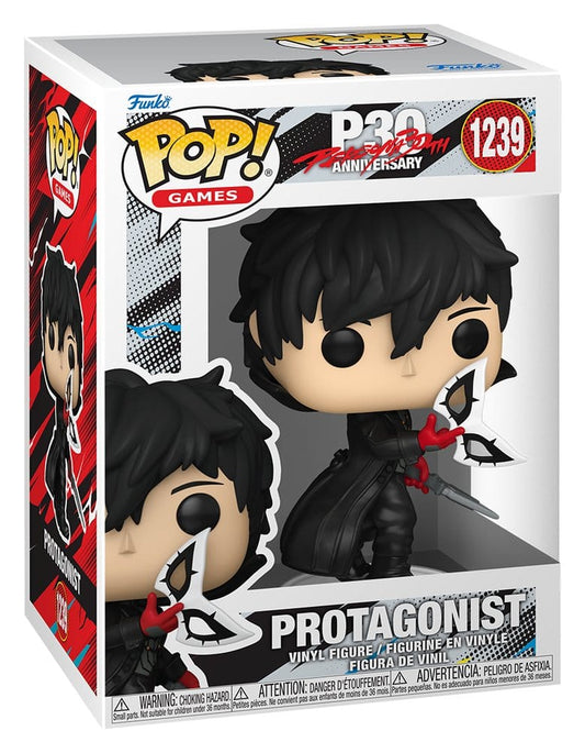 Persona 5 POP! Games Vinyl Figur Protagonist (Ren) 9 cm Image 2