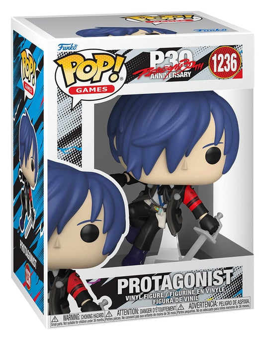 Persona 3 POP! Games Vinyl Figur Male Protagonist (Makoto) 9 cm Image 2
