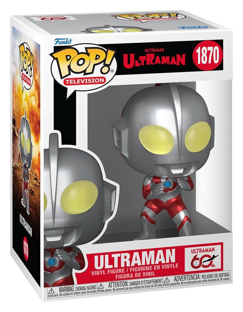 Ultraman POP! Heroes Vinyl Figur Ultraman (Metallic) 9 cm Image 2