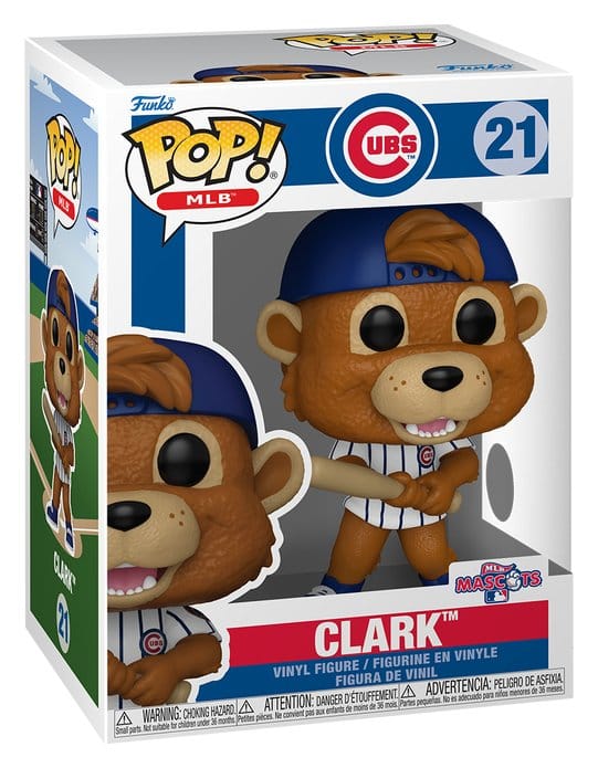 Chicago Cubs POP! MLB Vinyl Figur Clark 9 cm Image 2