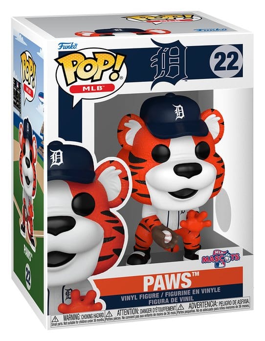 Detroit Tigers POP! MLB Vinyl Figur Paws 9 cm Image 2