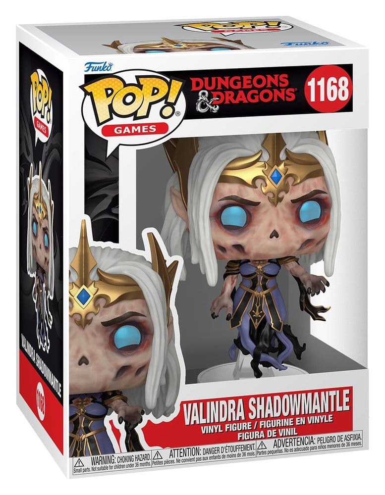 Dungeons & Dragons POP! Games Vinyl Figur Valindra Shadowmantle 9 cm Image 2