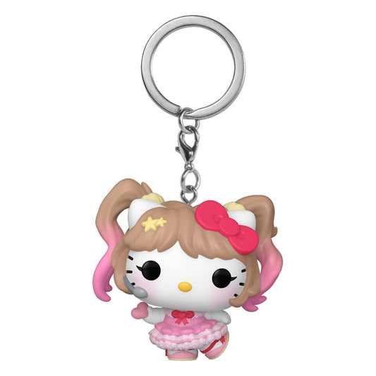 Hello Kitty and Friends POP! Vinyl Schlüsselanhänger 4 cm Hello Kitty (K-Pop Outfit) Display (12) Image 1