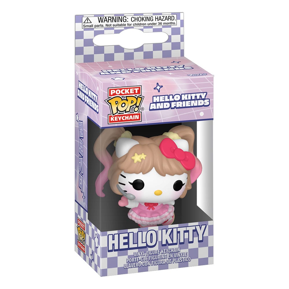 Hello Kitty and Friends POP! Vinyl Schlüsselanhänger 4 cm Hello Kitty (K-Pop Outfit) Display (12) Image 2