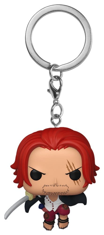 One Piece POP! Vinyl Schlüsselanhänger 4 cm Shanks Display (12) Image 1