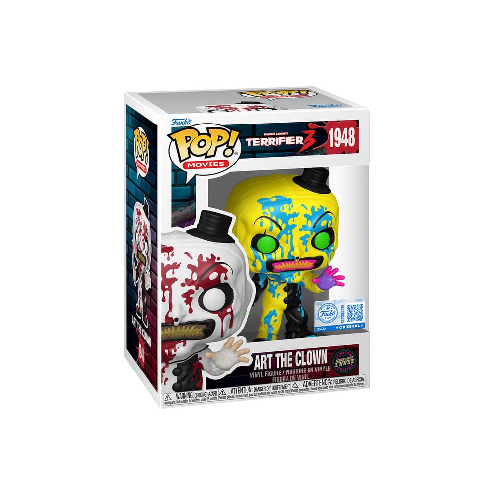 Terrifier POP! Movies Vinyl Figur Art the Clown (BD) w/CH heo exclusive Sortiment  (6) 9 cm Image 4