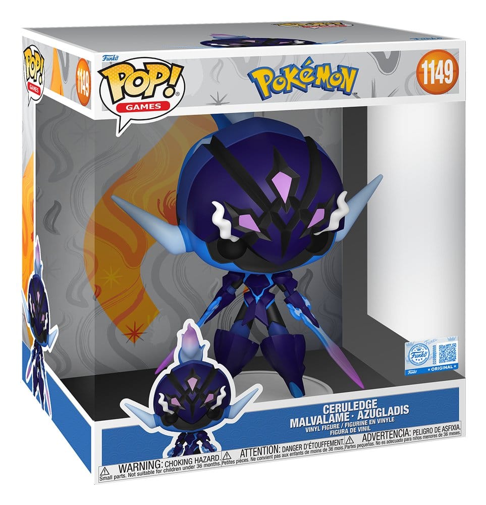 Pokémon Super Sized Jumbo POP! Vinyl Figur Ceruledge 25 cm Image 2