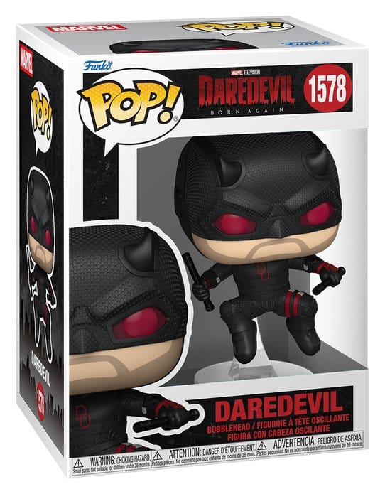 Daredevil: Born Again POP! Marvel Vinyl Figur Daredevil (Black Suit) 9 cm Image 2