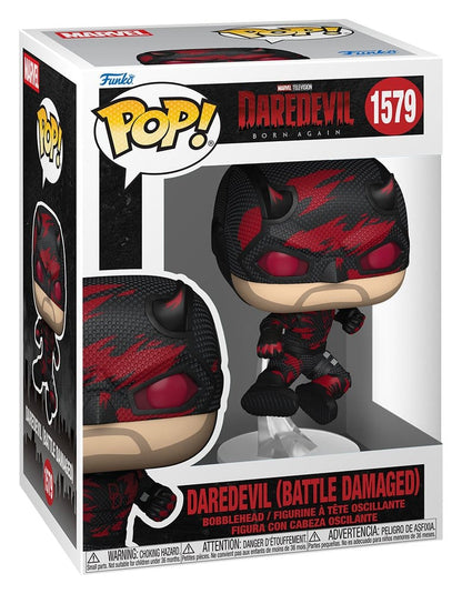 Daredevil: Born Again POP! Marvel Vinyl Figur Daredevil (Battle Damaged) 9 cm Image 2