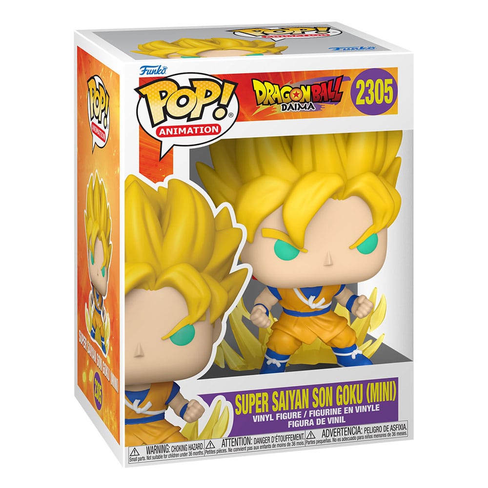 Dragon Ball Daima POP! Animation Vinyl Figur SS Son Goku w/Chase 9 cm Sortiment (6) Image 2