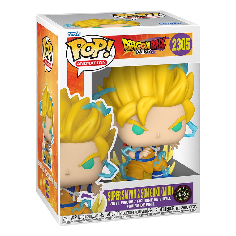 Dragon Ball Daima POP! Animation Vinyl Figur SS Son Goku w/Chase 9 cm Sortiment (6) Image 4