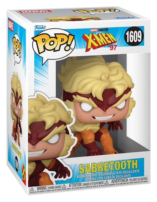 Marvel POP! Vinyl Figur : X-Men '97 S4- Sabretooth 9 cm Image 2
