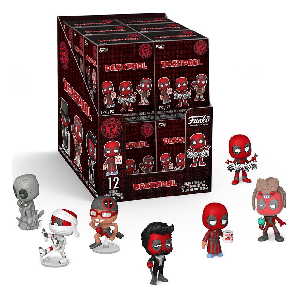 Marvel Comics Mystery Minis Minifiguren 5 cm Deadpool Series 5 Display (12) Image 1
