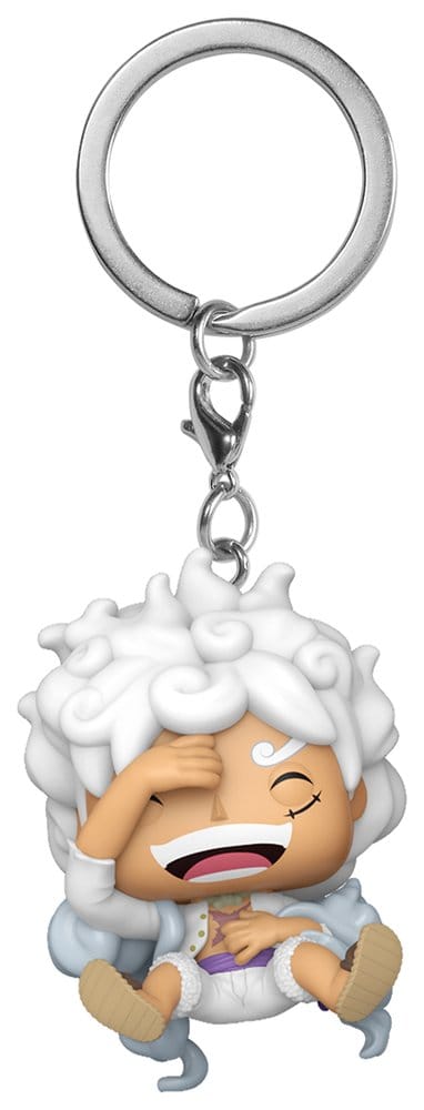 One Piece Pocket POP! Vinyl Schlüsselanhänger 4 cm Luffy Gear 5 Display (12) Image 1
