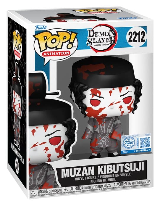 Demon Slayer: Kimetsu no Yaiba POP! Animation Vinyl Figuren Muzan 9 cm Image 2