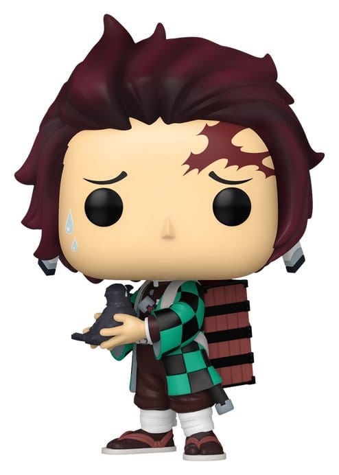 Demon Slayer: Kimetsu no Yaiba POP! Animation Vinyl Figuren Tanjiro w/Crow 9 cm Image 1