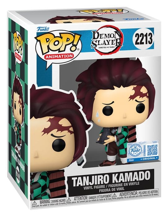 Demon Slayer: Kimetsu no Yaiba POP! Animation Vinyl Figuren Tanjiro w/Crow 9 cm Image 2