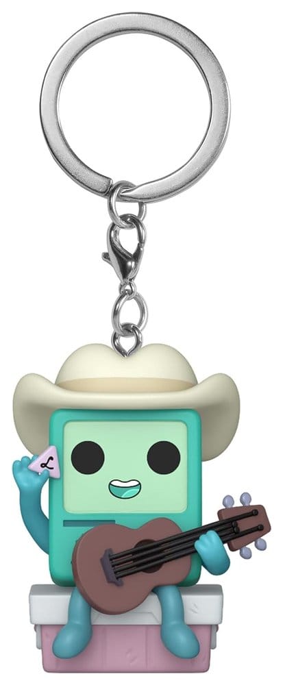 Adventure Time Pocket POP! Vinyl Schlüsselanhänger 4 cm Cowboy BMO with Guitar Display (12) Image 1