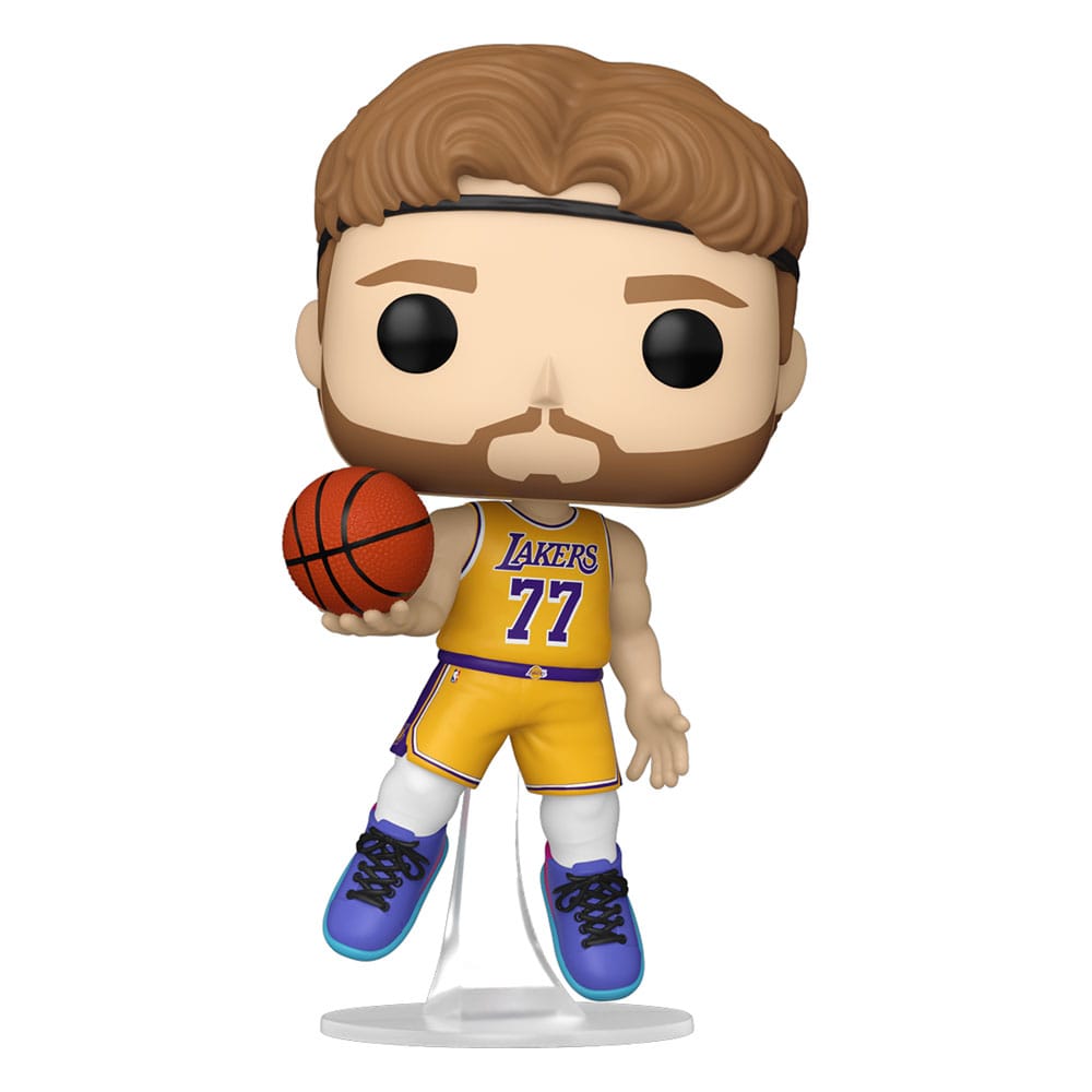 NBA POP! Basketball Vinyl Figur Los Angeles Lakers: Luka Doncic (2025 Icon Edition Uniform) 9 cm Image 1