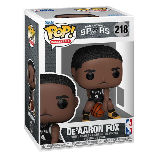 NBA POP! Basketball Vinyl Figur San Antonio Spurs: De'Aaron Fox (2025 Icon Edition Uniform) 9 cm Image 2