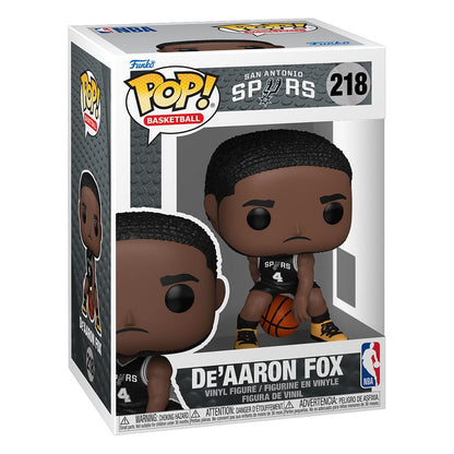 NBA POP! Basketball Vinyl Figur San Antonio Spurs: De'Aaron Fox (2025 Icon Edition Uniform) 9 cm Image 2