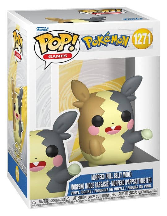 Pokémon POP! Games Vinyl Figur Morpeko(Full Belly) 9 cm Image 2