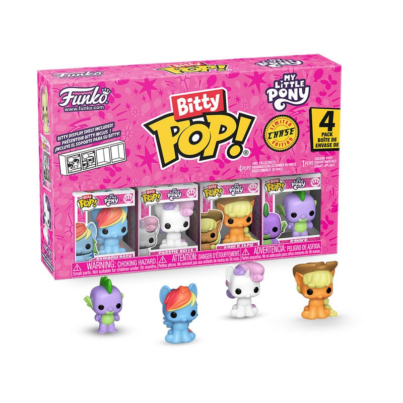 Mein kleines Pony Bitty POP! Vinyl Figuren 4er-Pack Rainbow Dash 2,5 cm Image 1