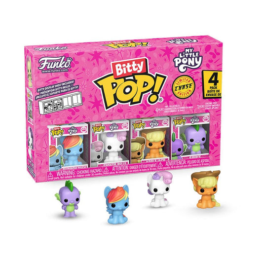 Mein kleines Pony Bitty POP! Vinyl Figuren 4er-Pack Rainbow Dash 2,5 cm Image 1