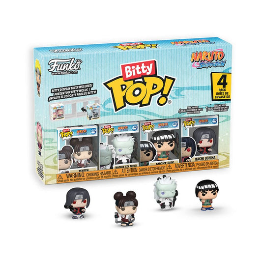 Naruto Shippuden Bitty POP! Vinyl Figuren 4er-Pack Battles 2,5 cm Image 1