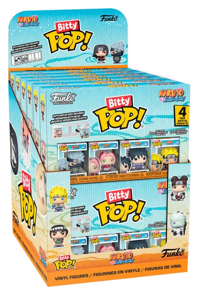 Naruto Bitty POP! Vinyl Figuren 4er-Pack Display (12) 2,5 cm Image 1