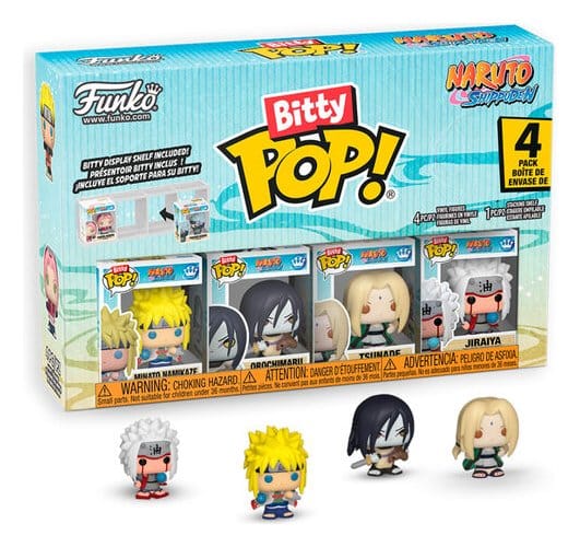 Naruto Bitty POP! Vinyl Figuren 4er-Pack Display (12) 2,5 cm Image 2