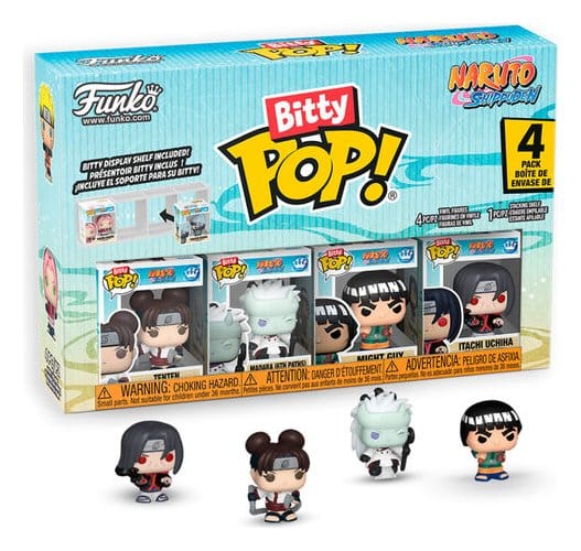 Naruto Bitty POP! Vinyl Figuren 4er-Pack Display (12) 2,5 cm Image 3