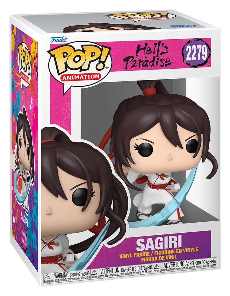 Hell's Paradise: Jigokuraku POP! Animation Vinyl Figur Sagiri 9 cm Image 2