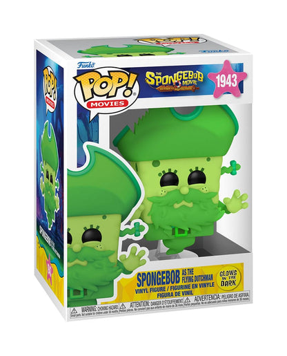 SpongeBob Schwammkopf POP! Vinyl Figur SpongeBob as the Flying Dutchman (Glow) 9 cm Image 2
