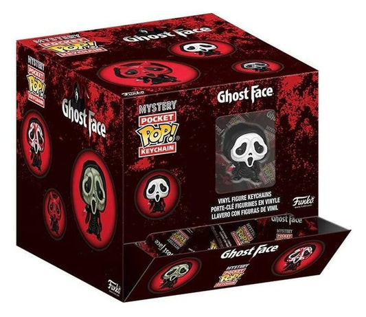 Scream POP! Vinyl Schlüsselanhänger 4 cm Ghost Face Display (12) Image 1