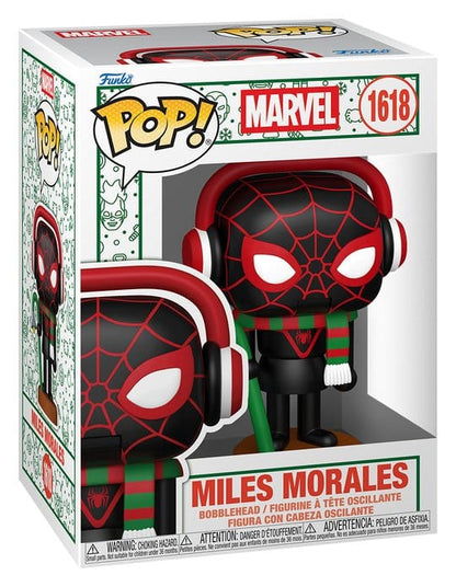 Marvel POP! Vinyl Figur : Holiday S6- Miles(NTKR) 9 cm Image 2