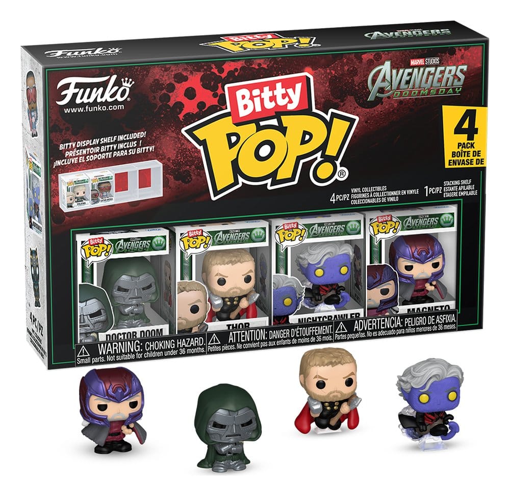 Avengers: Doomsday Bitty POP! Vinyl Figuren 4er-Pack Series 2 2,5 cm Image 1